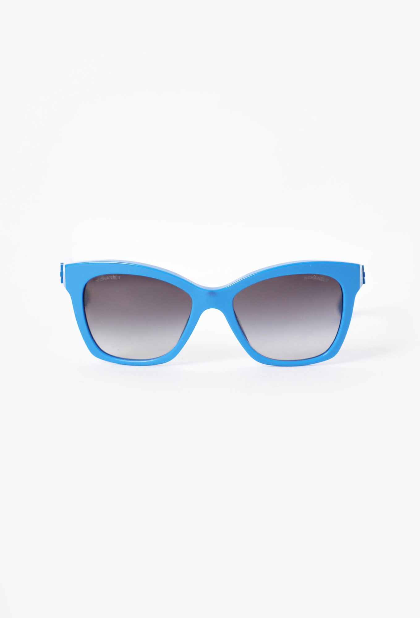 CHANELサングラス　ブルーティント 2013 'Boy Brick' Sunglasses - Chanel | ReSee