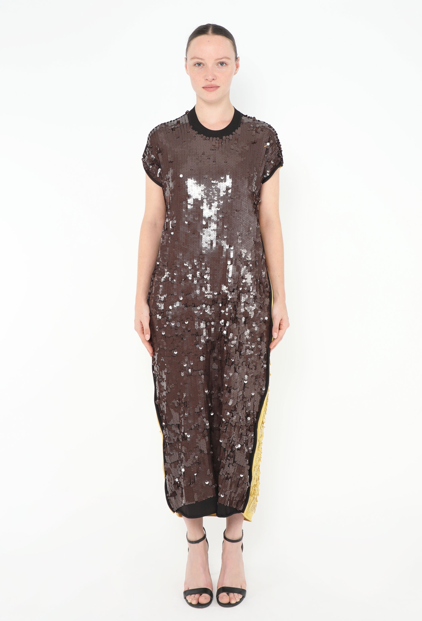 Pre-Fall 2020 Bicolor Sequin Dress - Bottega Veneta | ReSee