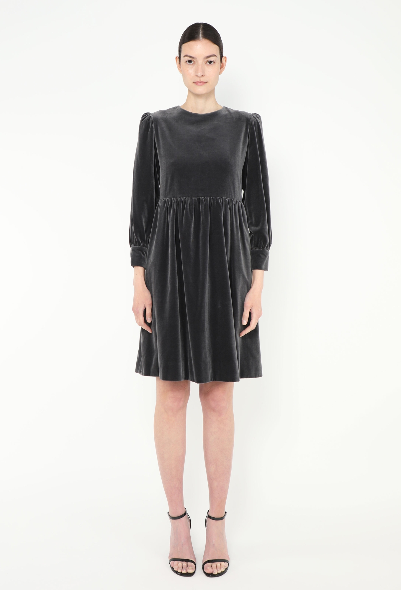 70s Velvet Babydoll Dress - Saint Laurent | ReSee