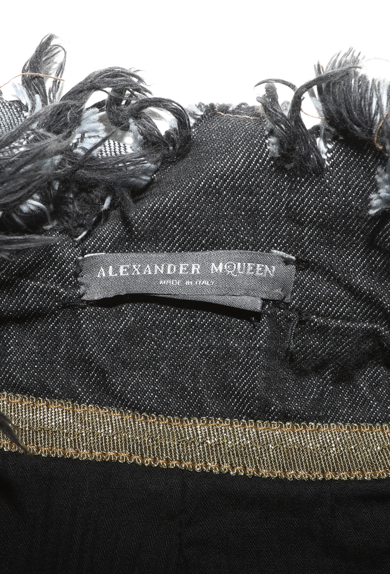 RARE S/S 2003 'Irere' Frayed Stay Vest - Alexander McQueen | ReSee
