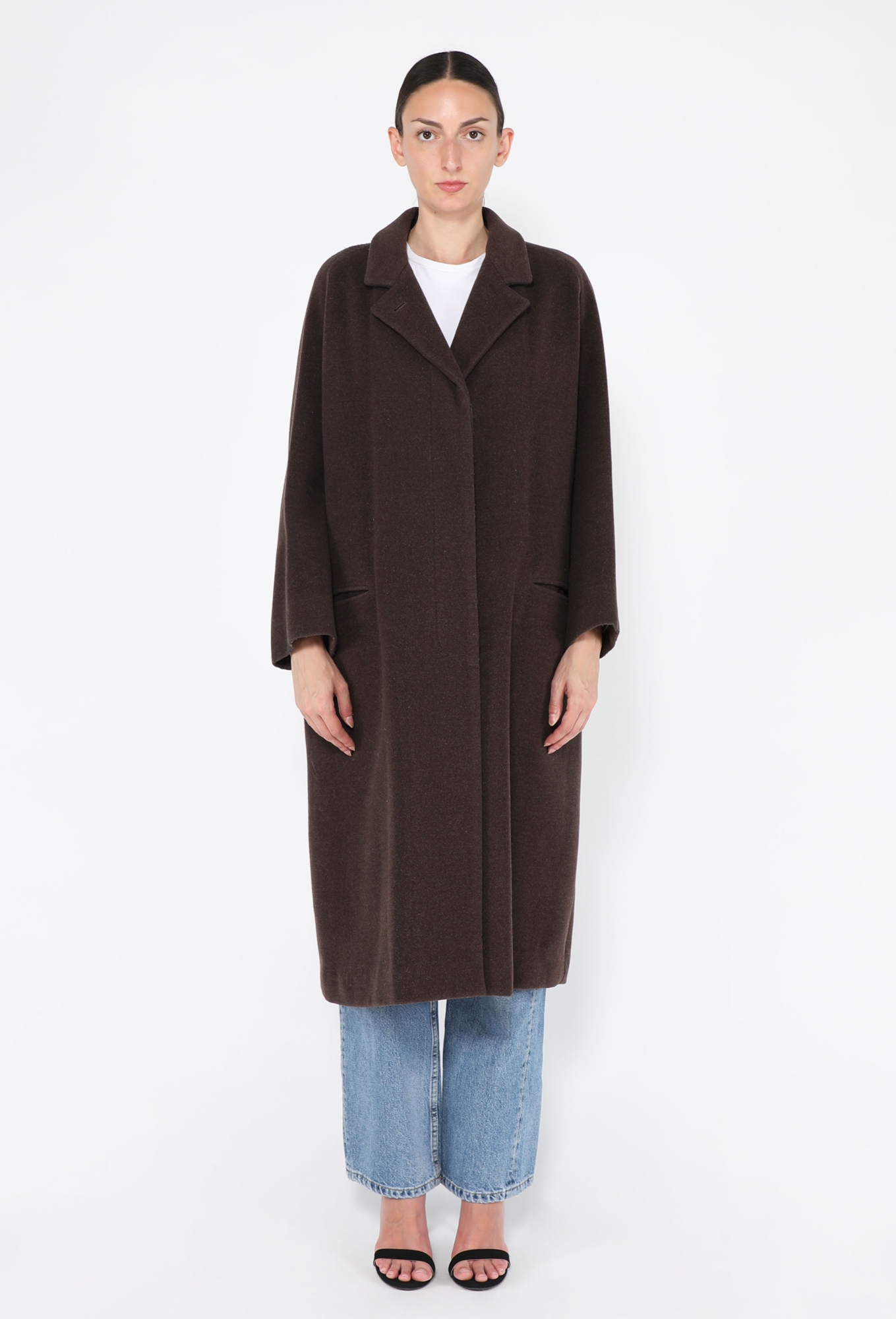 Oversized Wool Cocoon Coat, 1990s - Romeo Gigli | ReSee