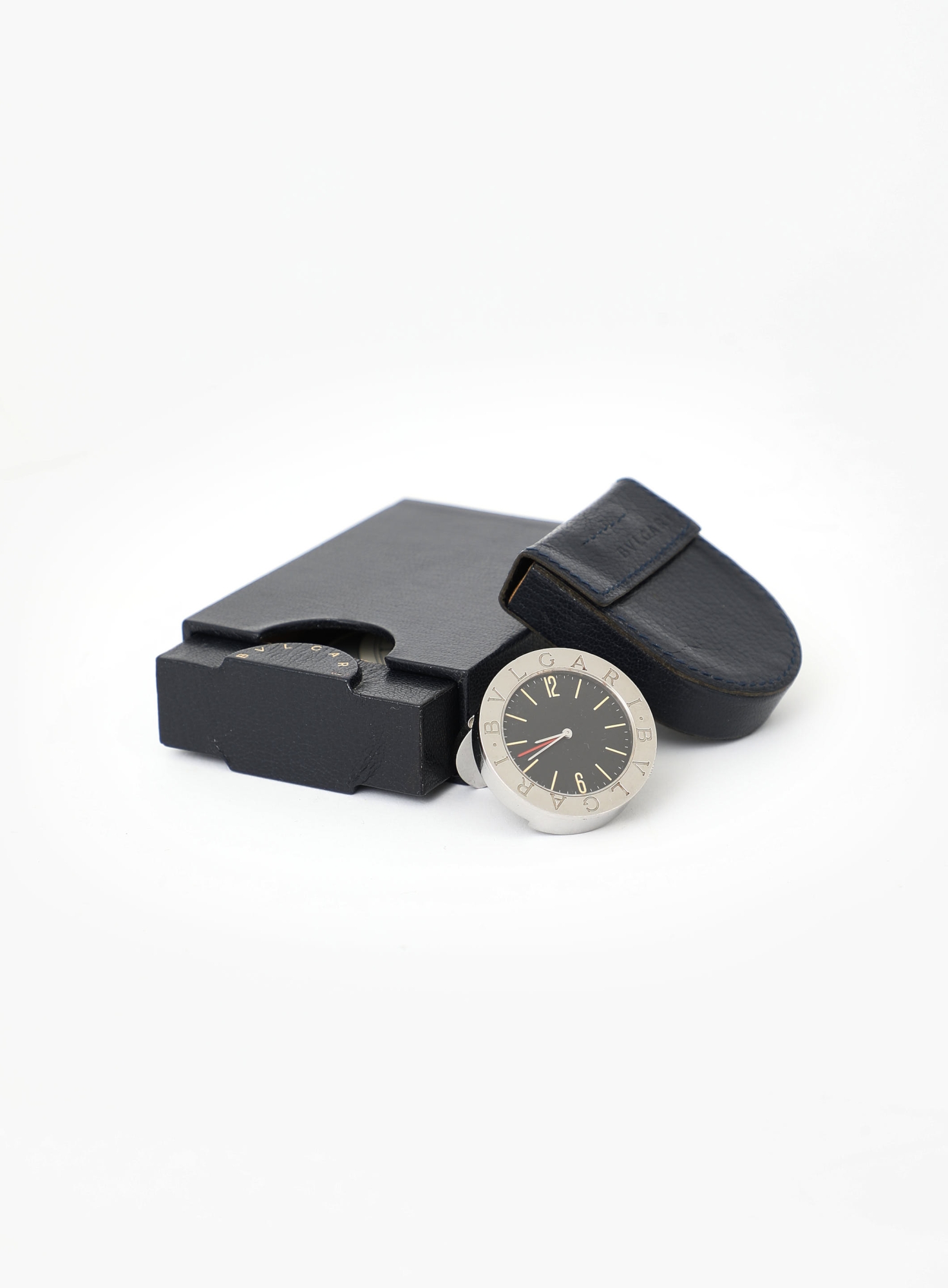 Stainless Steel Travel Alarm Clock| Authentic & Vintage | ReSee