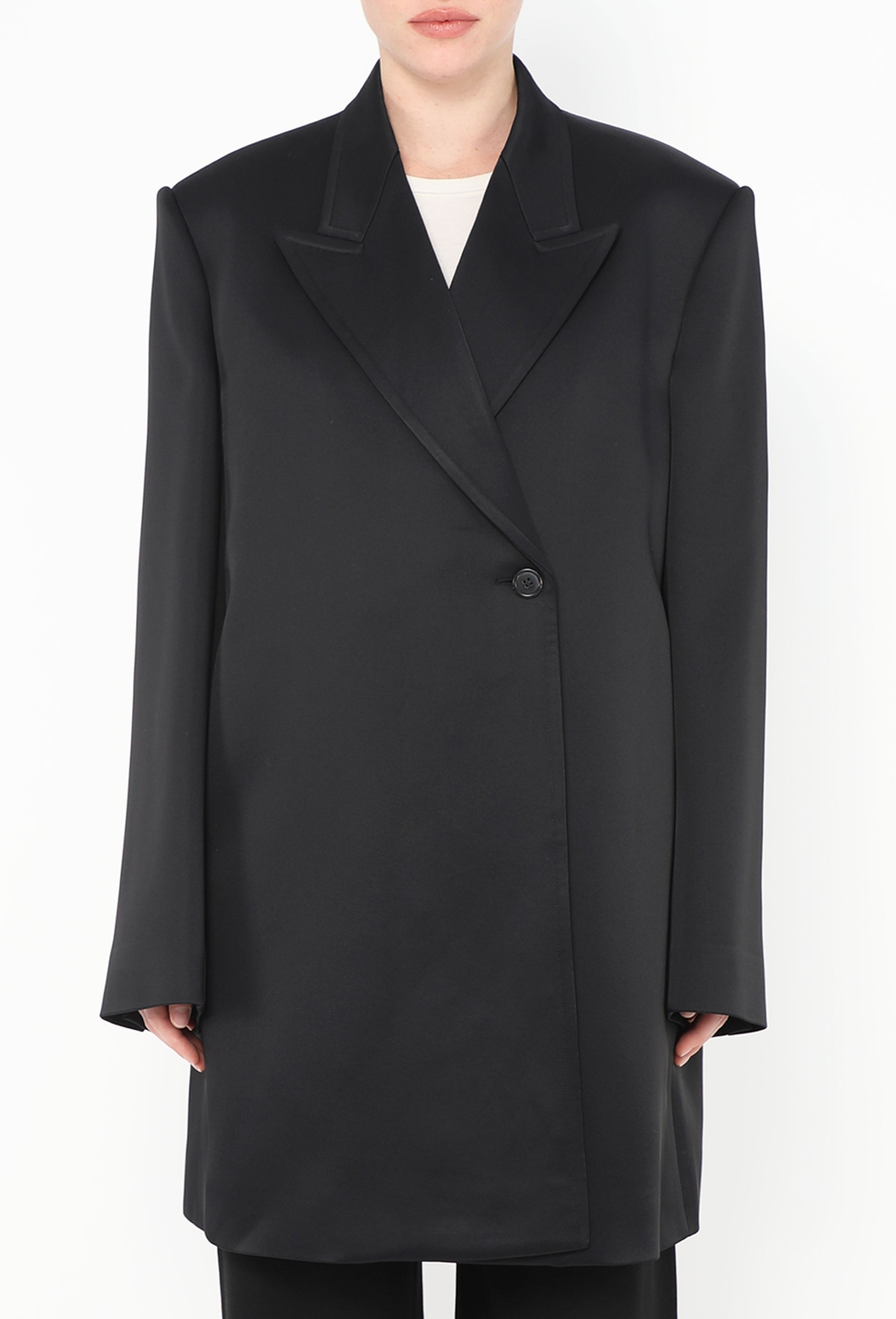 S/S 2024 Ray Oversized Tailored Coat - Khaite | Authentic