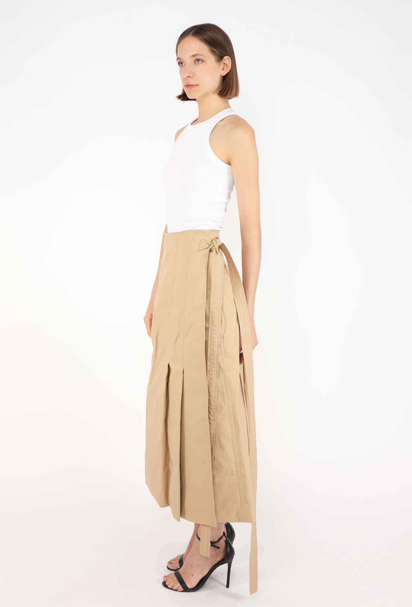 Pleated Wrap Skirt, Pre-Fall 2017 - Céline | ReSee