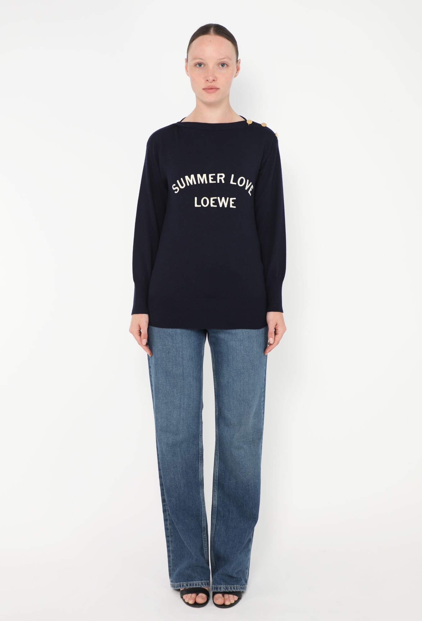 2018 Summer Love Monogram Sweater - Loewe | ReSee