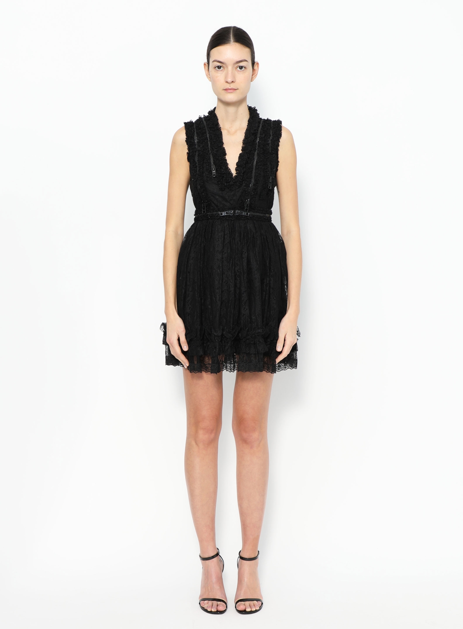 Lace Zipper Trim Dress | Authentic & Vintage | ReSee