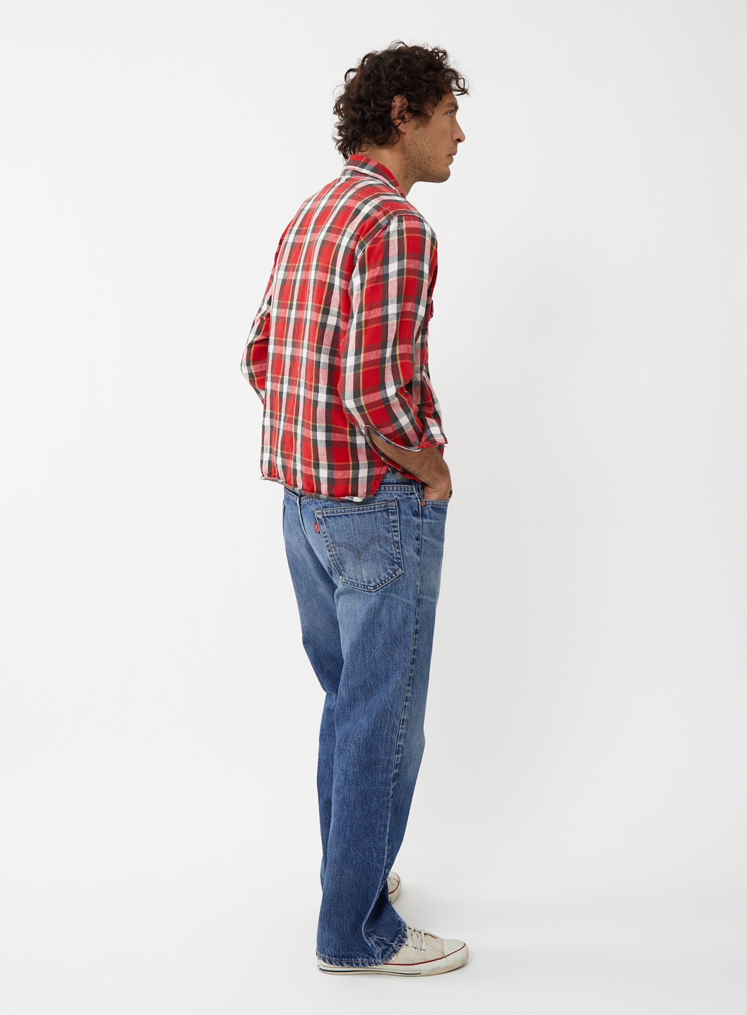 1960s Sanforized Flannel Shirt | Authentic & Vintage | ReSee