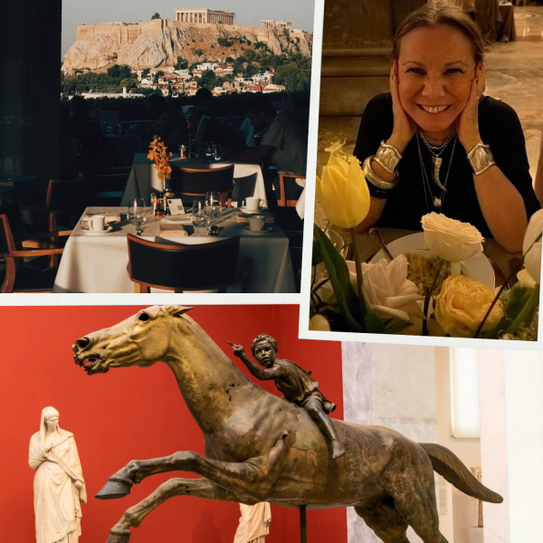 Postcards From Athens, with Rossella Tarabini.