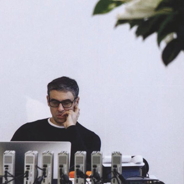 Backstage with Frédéric Sanchez
